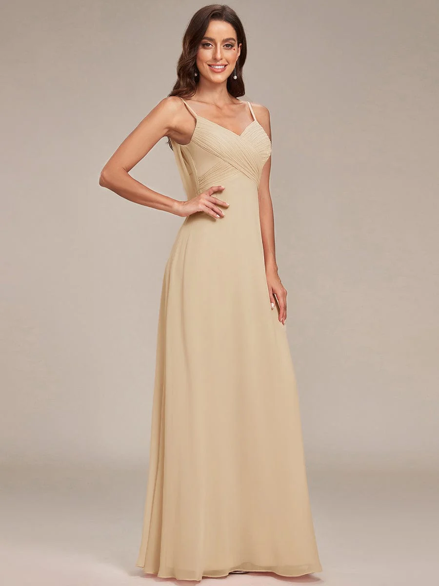 Top Picks Champagne Bridesmaid Gowns - Image 60