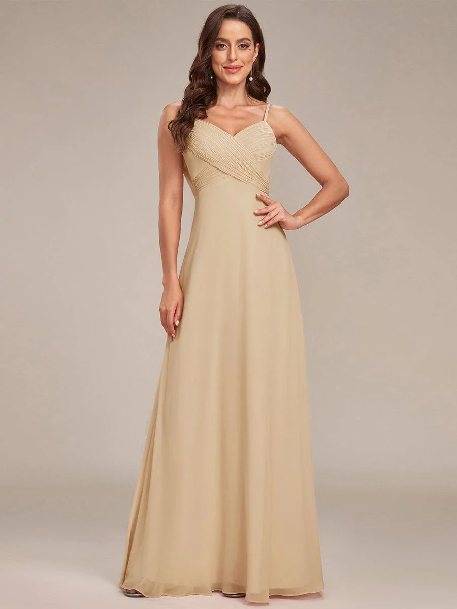 Top Picks Champagne Bridesmaid Gowns - Image 61