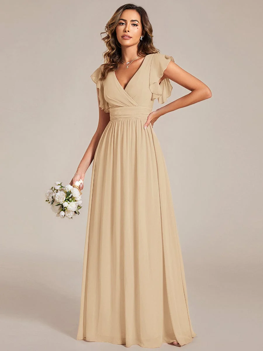 Top Picks Champagne Bridesmaid Gowns - Image 87