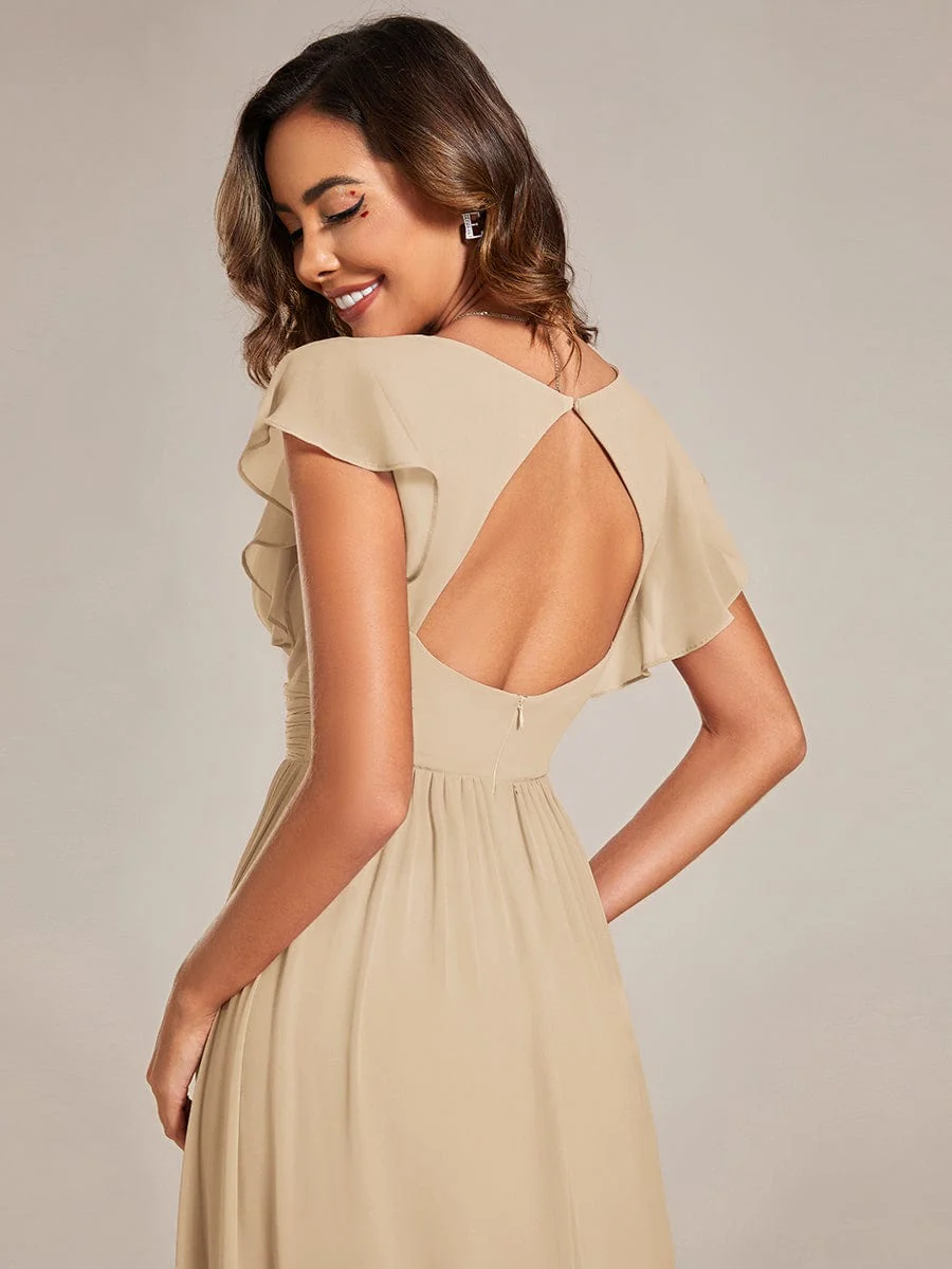 Top Picks Champagne Bridesmaid Gowns - Image 89