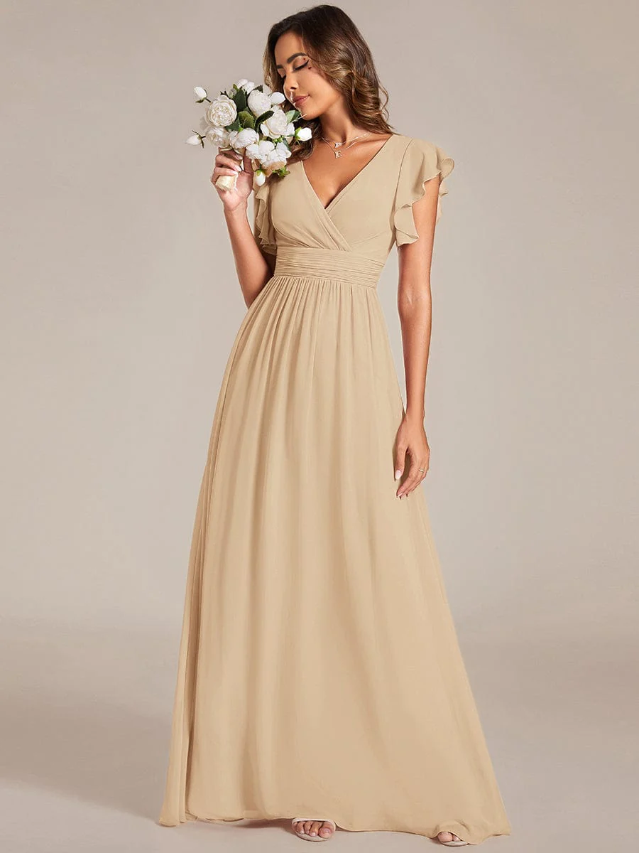 Top Picks Champagne Bridesmaid Gowns - Image 90