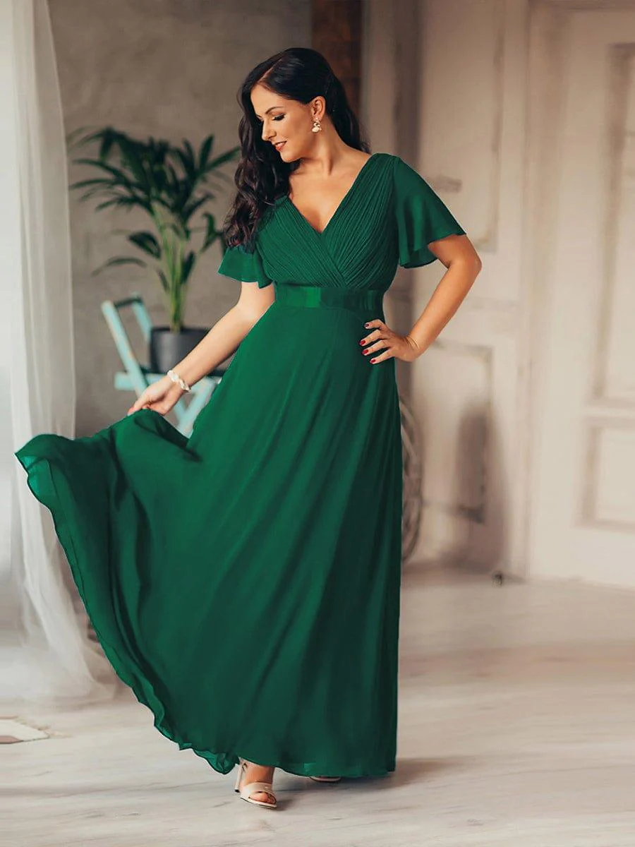 Top Picks Dark & Emerald Green Bridesmaid Dresses - Image 55
