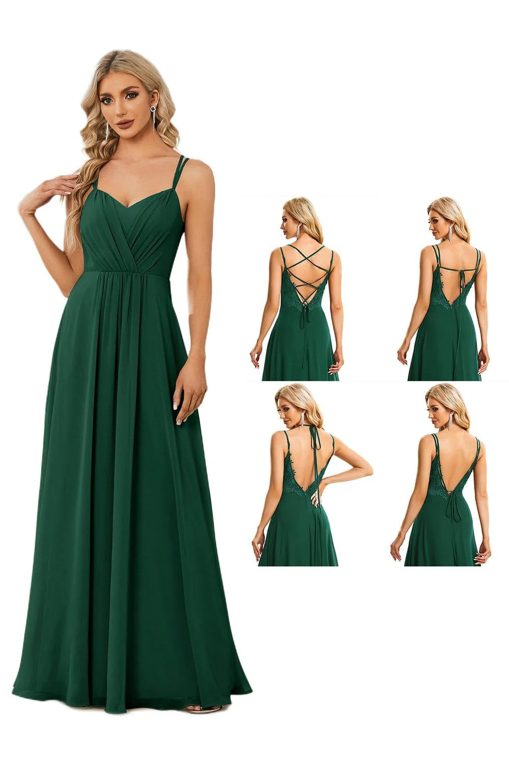 Top Picks Dark & Emerald Green Bridesmaid Dresses - Image 71