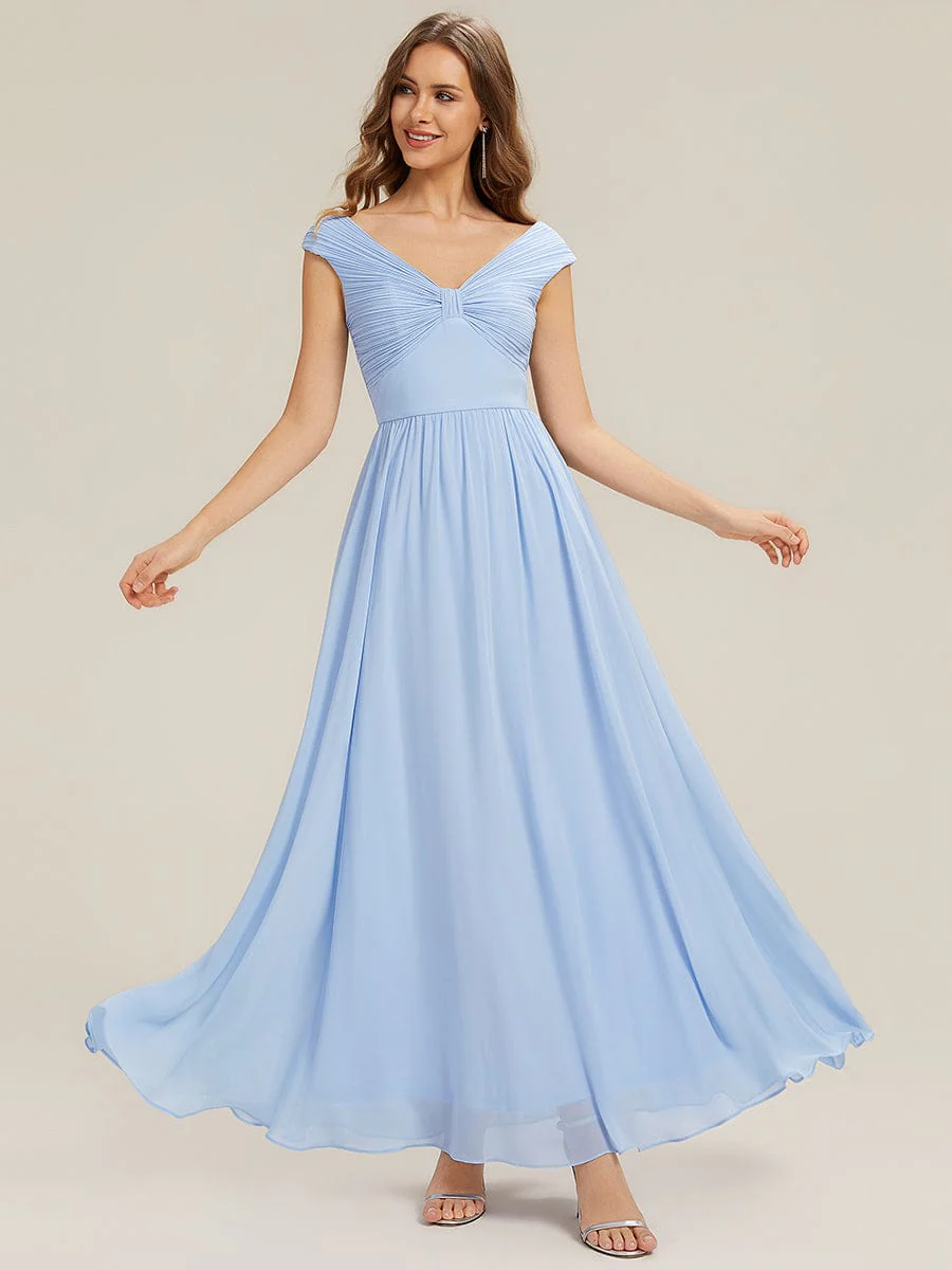 Top Picks Ice Blue Bridesmaid Dresses - Image 110