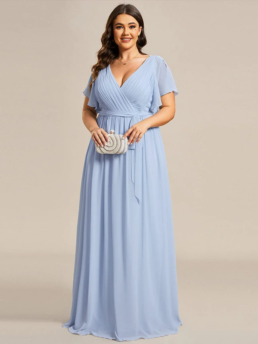 Top Picks Ice Blue Bridesmaid Dresses - Image 20