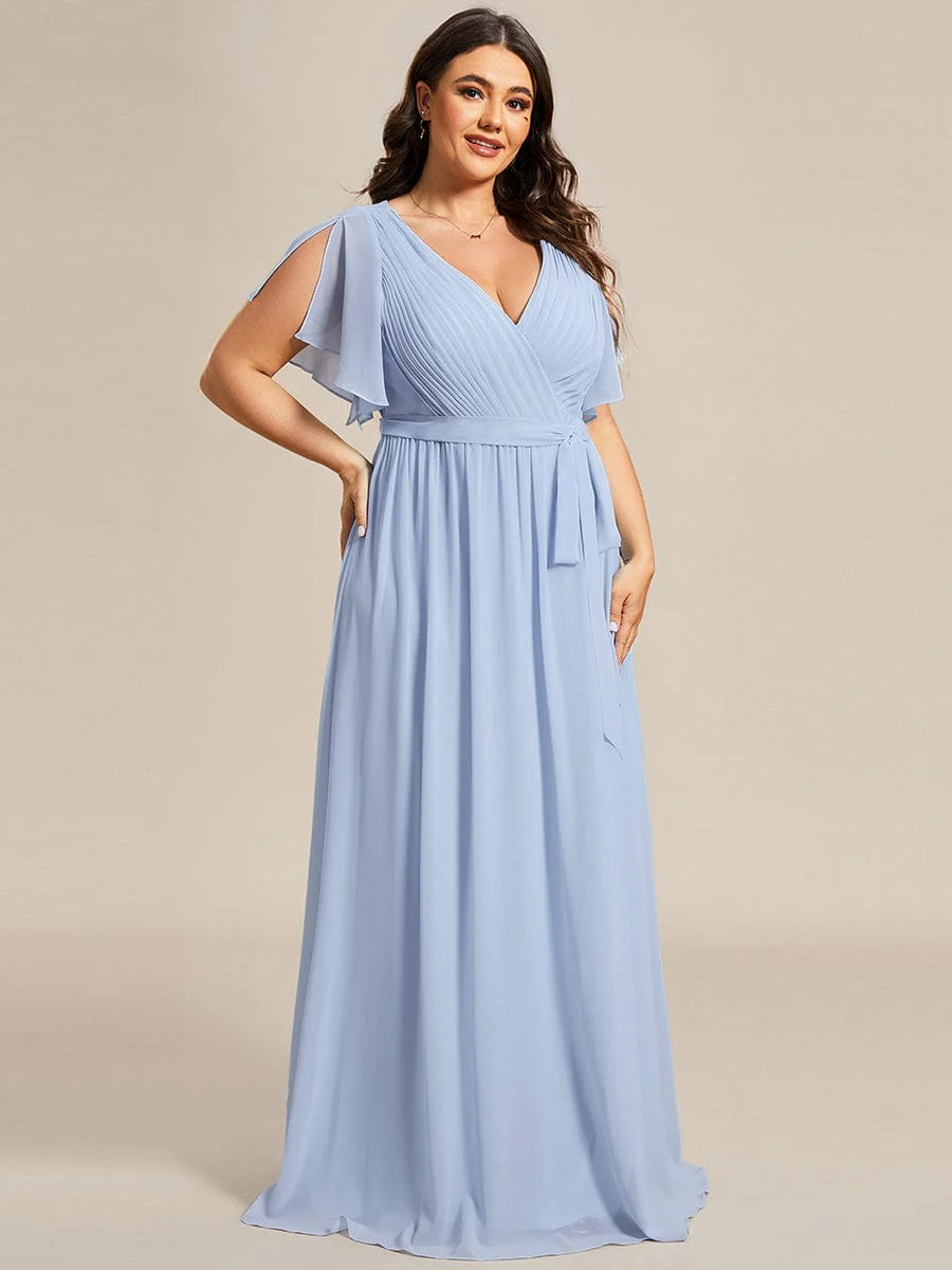 Top Picks Ice Blue Bridesmaid Dresses - Image 22