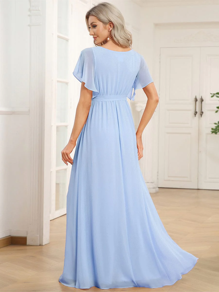 Top Picks Ice Blue Bridesmaid Dresses - Image 5