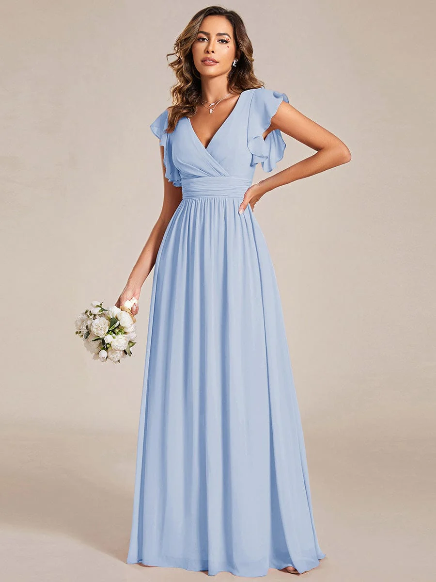 Top Picks Ice Blue Bridesmaid Dresses - Image 6
