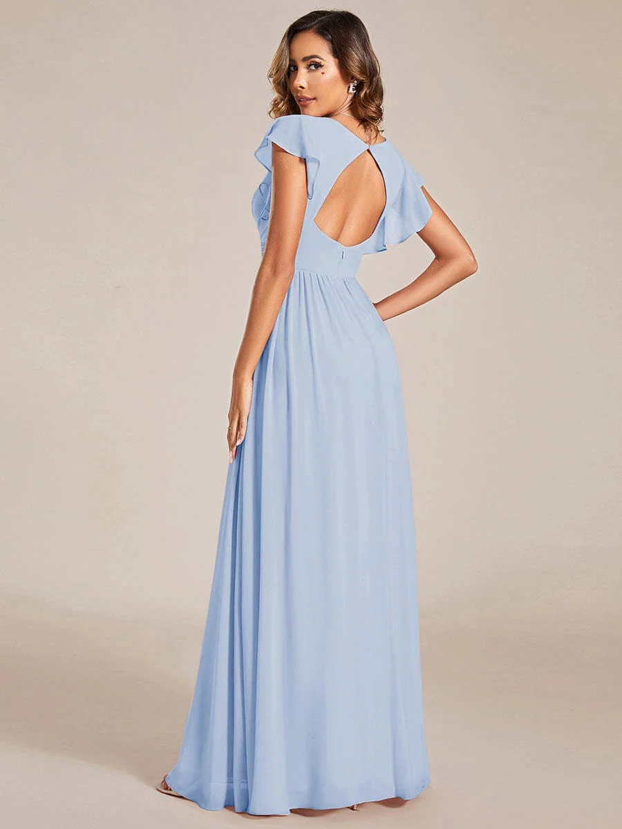 Top Picks Ice Blue Bridesmaid Dresses - Image 7