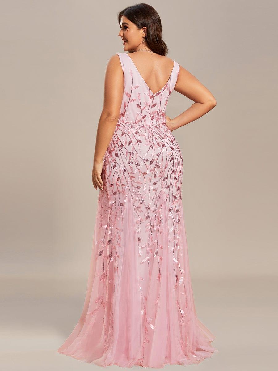 ever ORIEL|Women's Double V-Neck Fishtail Sequins Evening Dress - Image 69